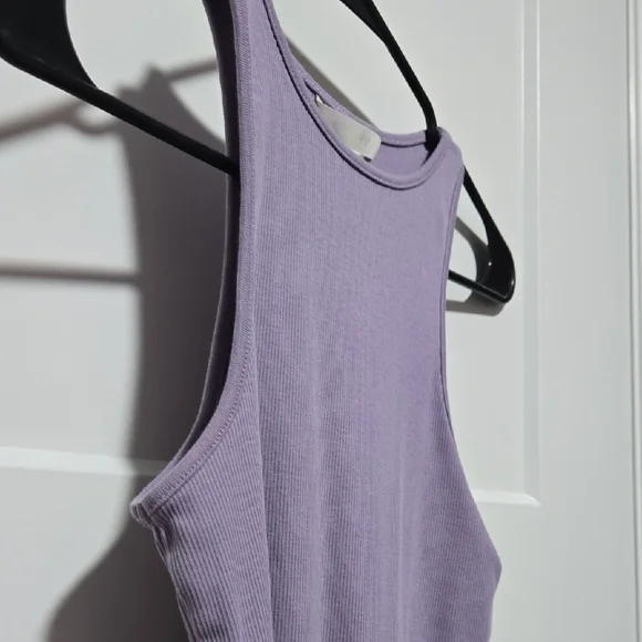 H&M Lavender Ribbed Tank Top - Picture 4 of 5